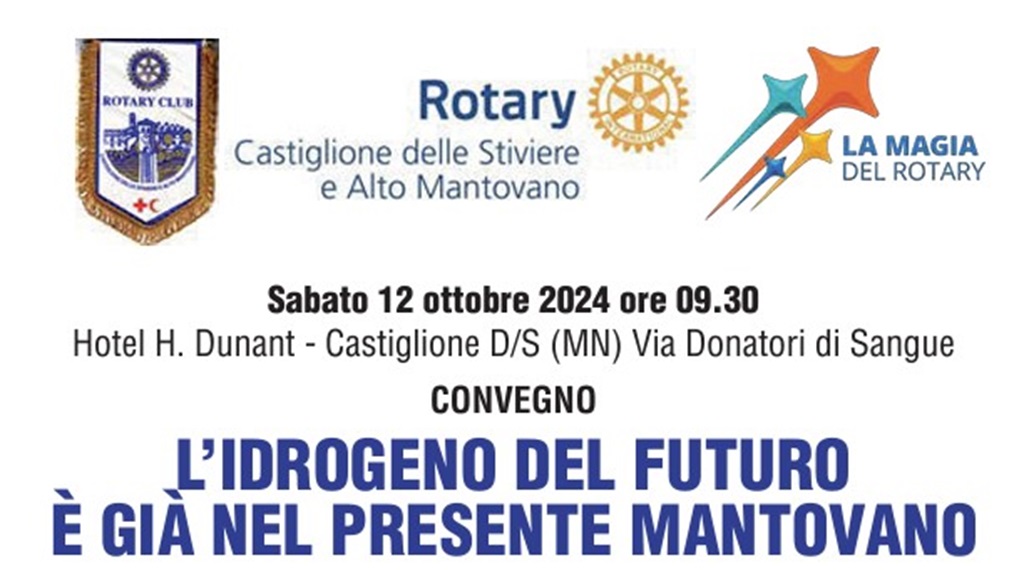 L’idrogeno del futuro è già nel presente mantovano – Castiglione D/S 12 ottobre 2024